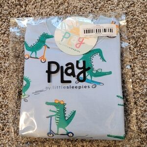 NIB - Little Sleepies Later Gator Crewneck Sweatshirt 2T